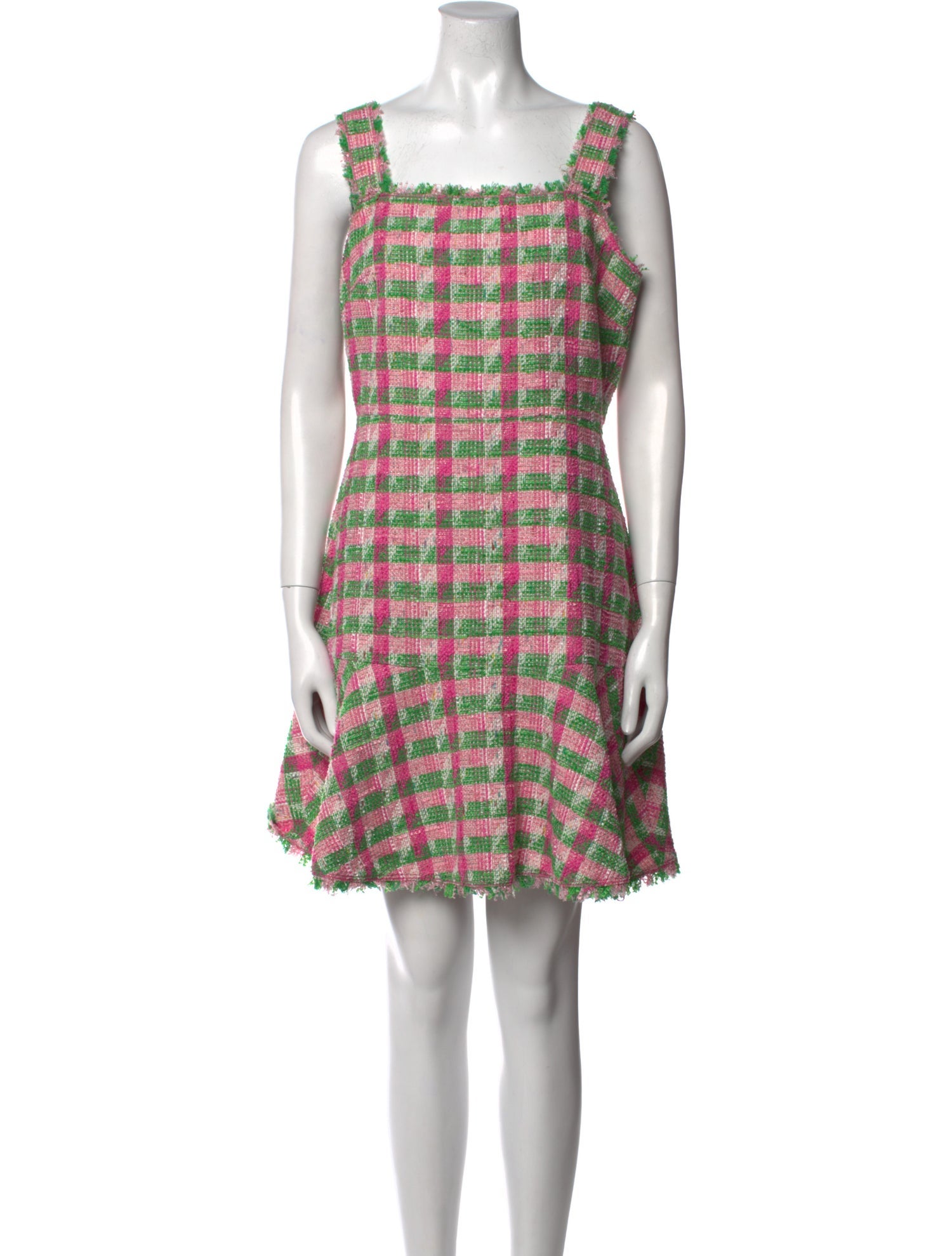 Kate Spade New York Plaid Print Mini Dress