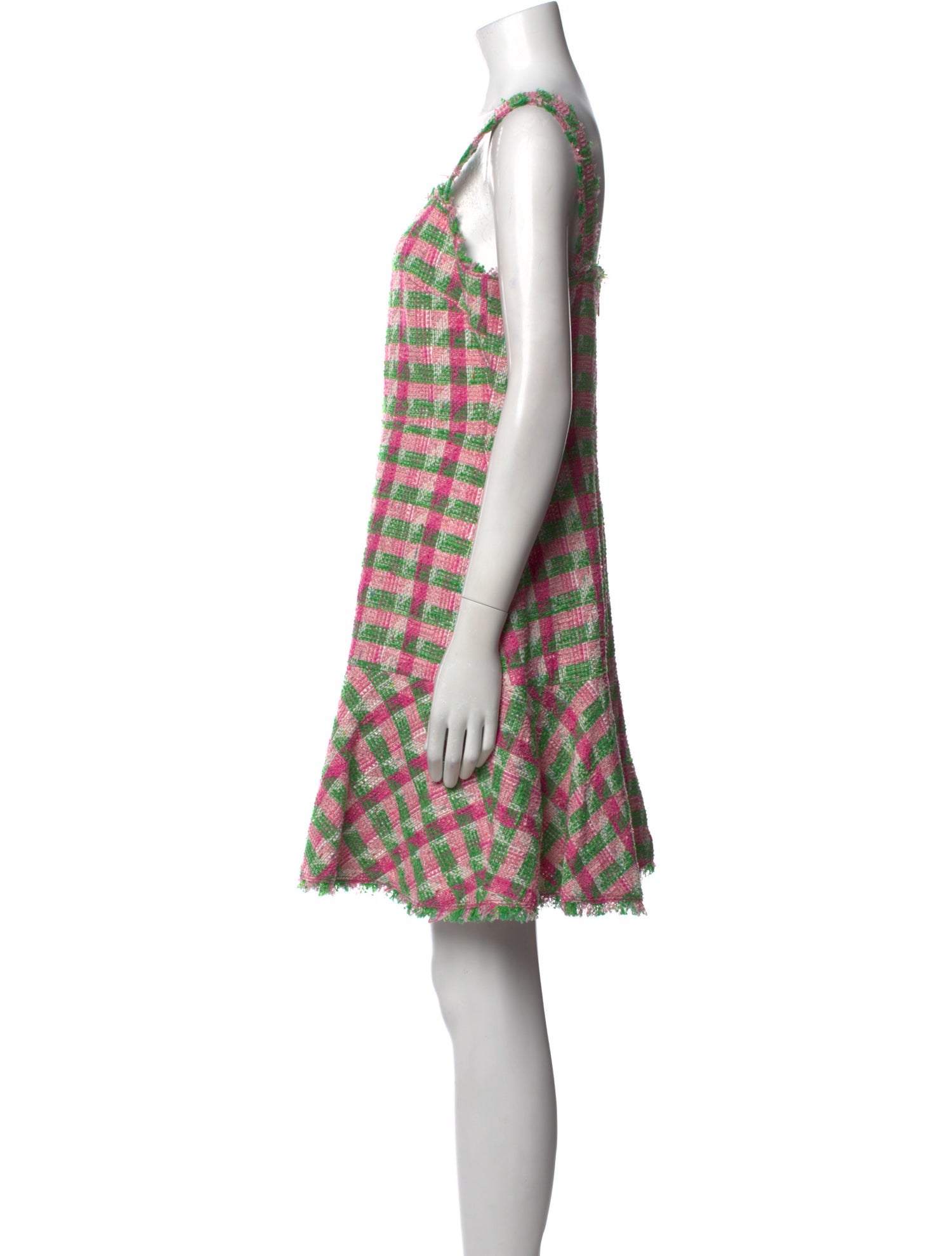 Kate Spade New York Plaid Print Mini Dress