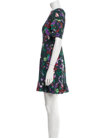 Kate Spade New York Floral Print Mini Dress