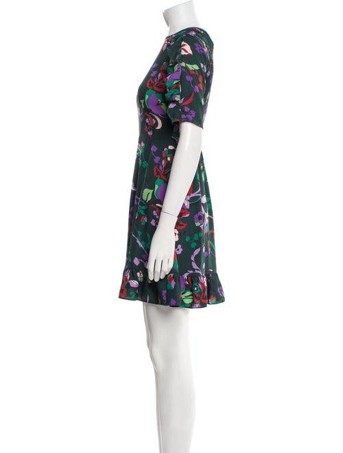 Kate Spade New York Floral Print Mini Dress