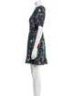 Kate Spade New York Floral Print Mini Dress