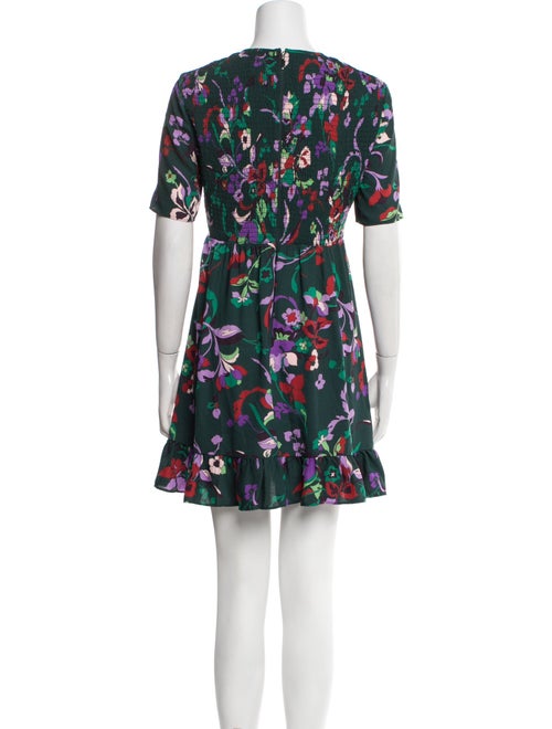 Kate Spade New York Floral Print Mini Dress
