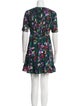 Kate Spade New York Floral Print Mini Dress