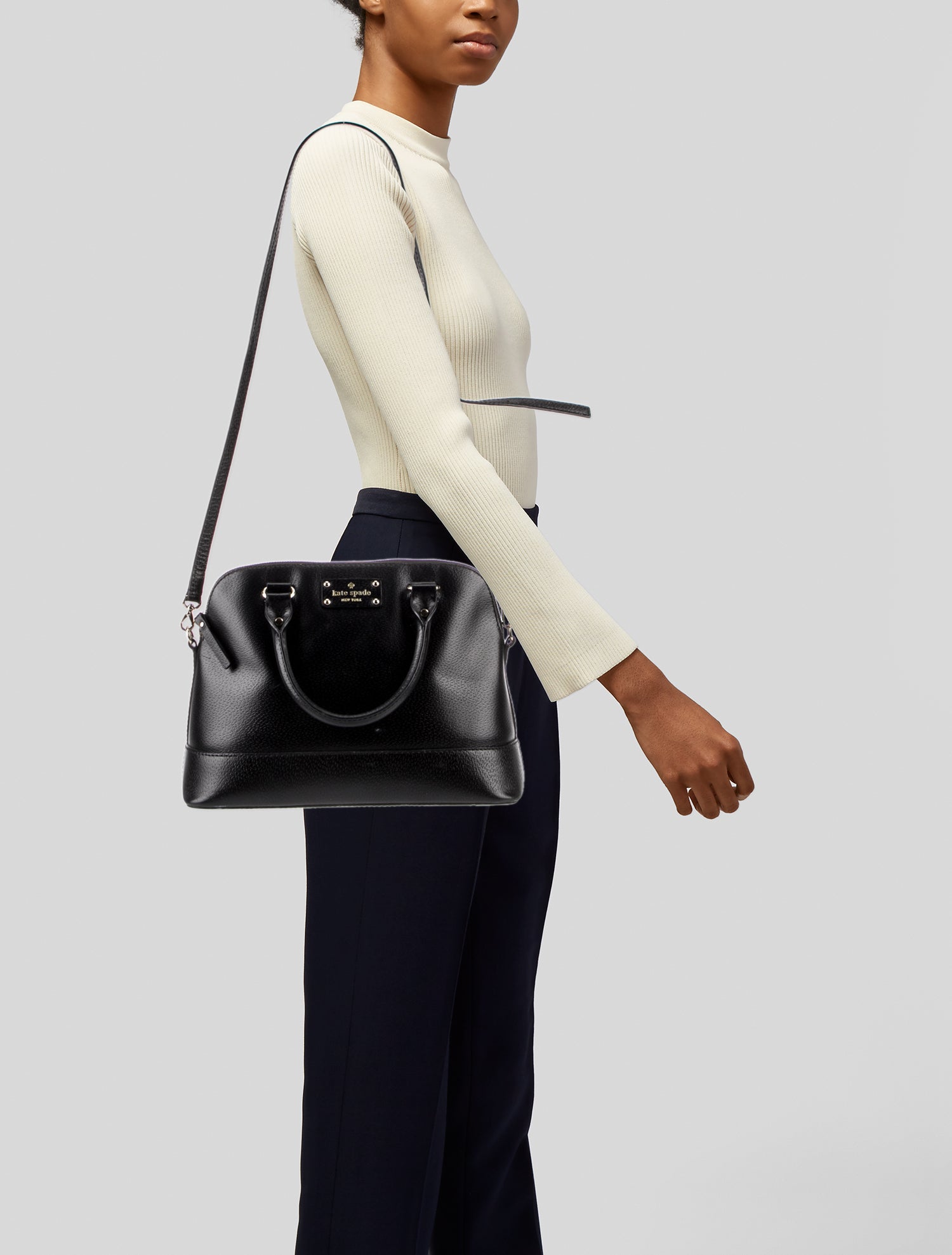 Kate Spade New York Leather Top Handle Bag