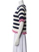 Kate Spade New York Striped Crew Neck Sweater