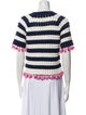 Kate Spade New York Striped Crew Neck Sweater