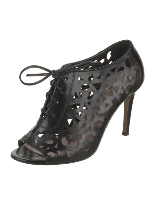 Kate Spade New York Leather Eyelet Trim Sandals