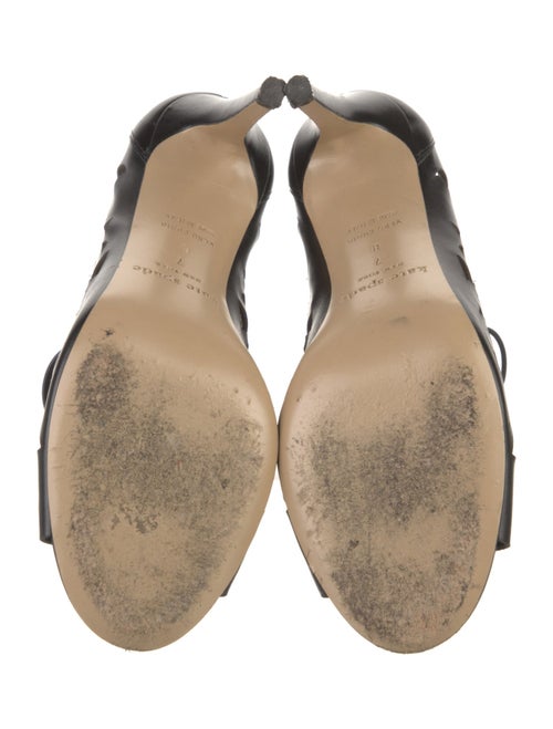 Kate Spade New York Leather Eyelet Trim Sandals