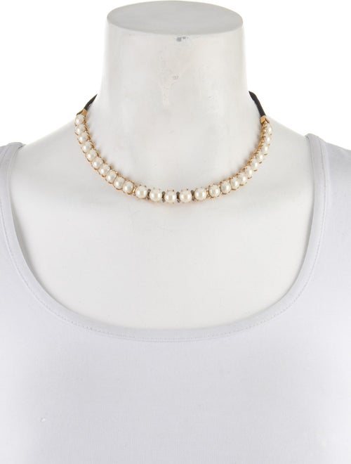 Kate Spade New York Faux Pearl "Girls In Pearls" Choker Necklace