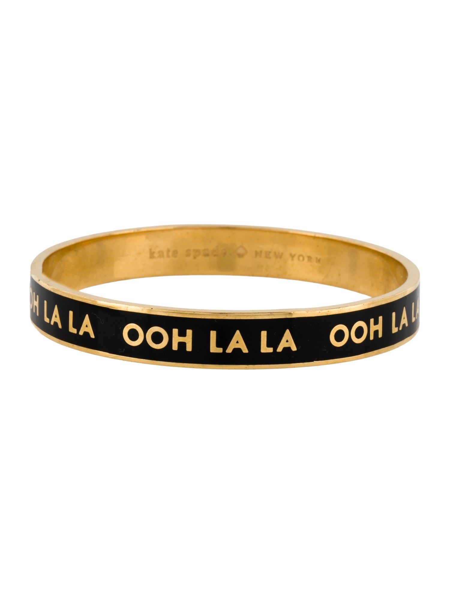 Kate Spade New York Enamel 'Ooh La La' Bangle Bracelet