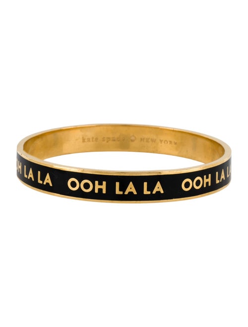 Kate Spade New York Enamel 'Ooh La La' Bangle Bracelet