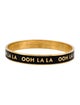 Kate Spade New York Enamel 'Ooh La La' Bangle Bracelet