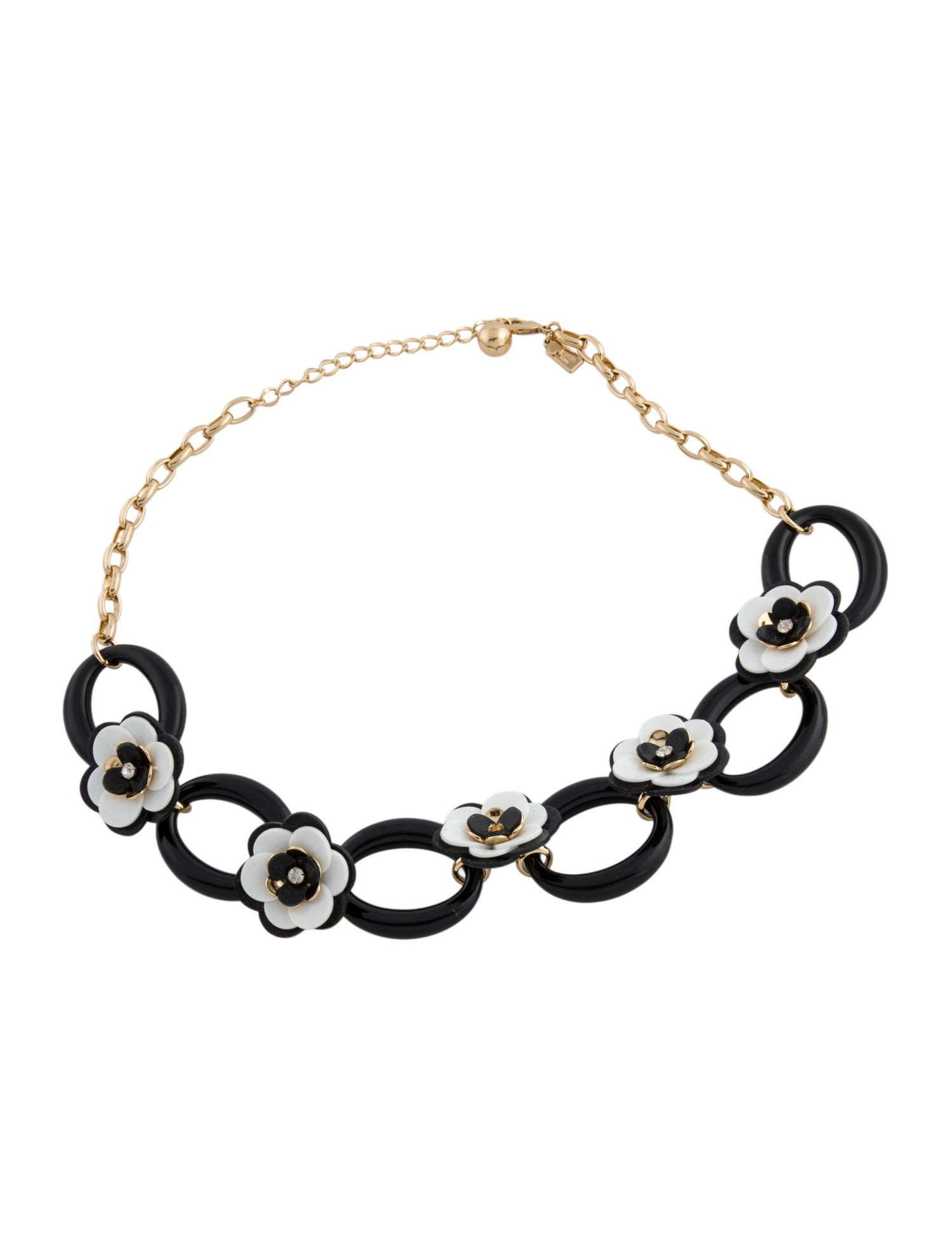 Kate Spade New York Rosie Posies Link Collar Necklace