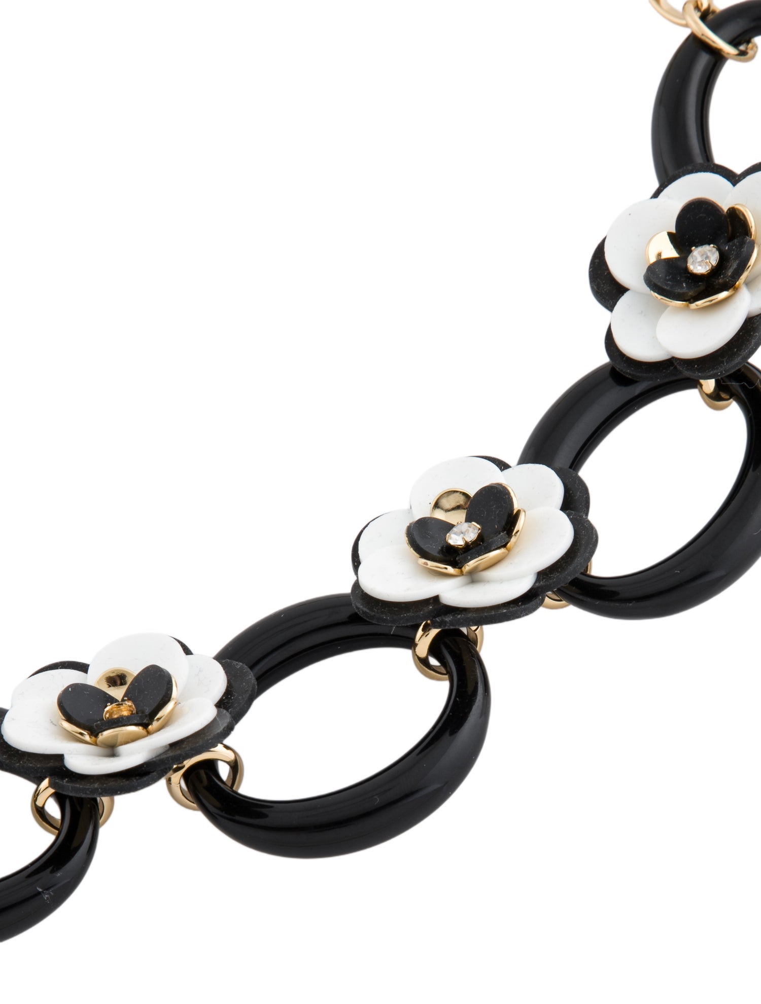 Kate Spade New York Rosie Posies Link Collar Necklace