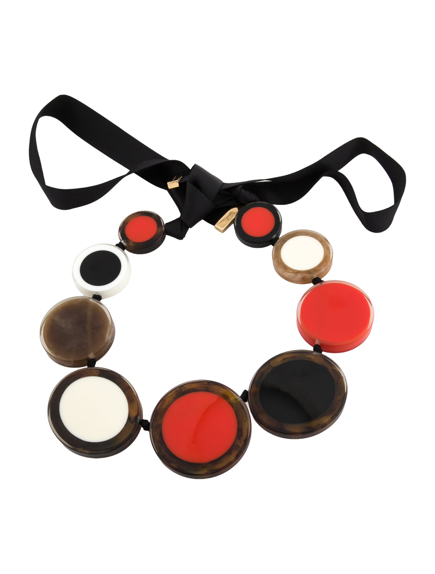 Kate Spade New York "Connect The Dots" Resin Collar Necklace