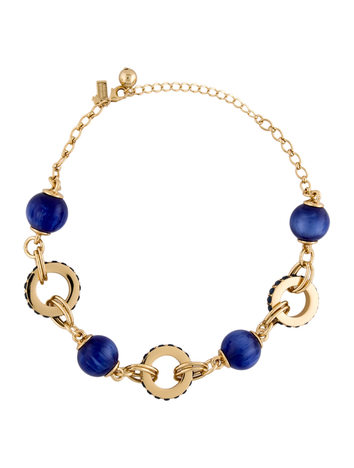 Kate Spade New York Sphere & Crystal Collar Necklace