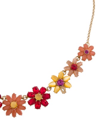 Kate Spade New York Crystal & Resin Collar Necklace