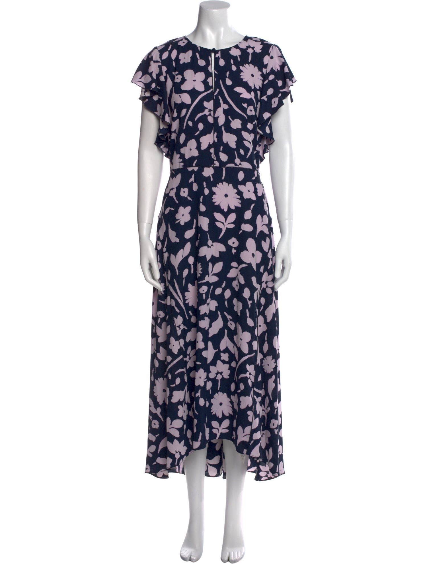 Kate Spade New York Floral Print Long Dress w/ Tags