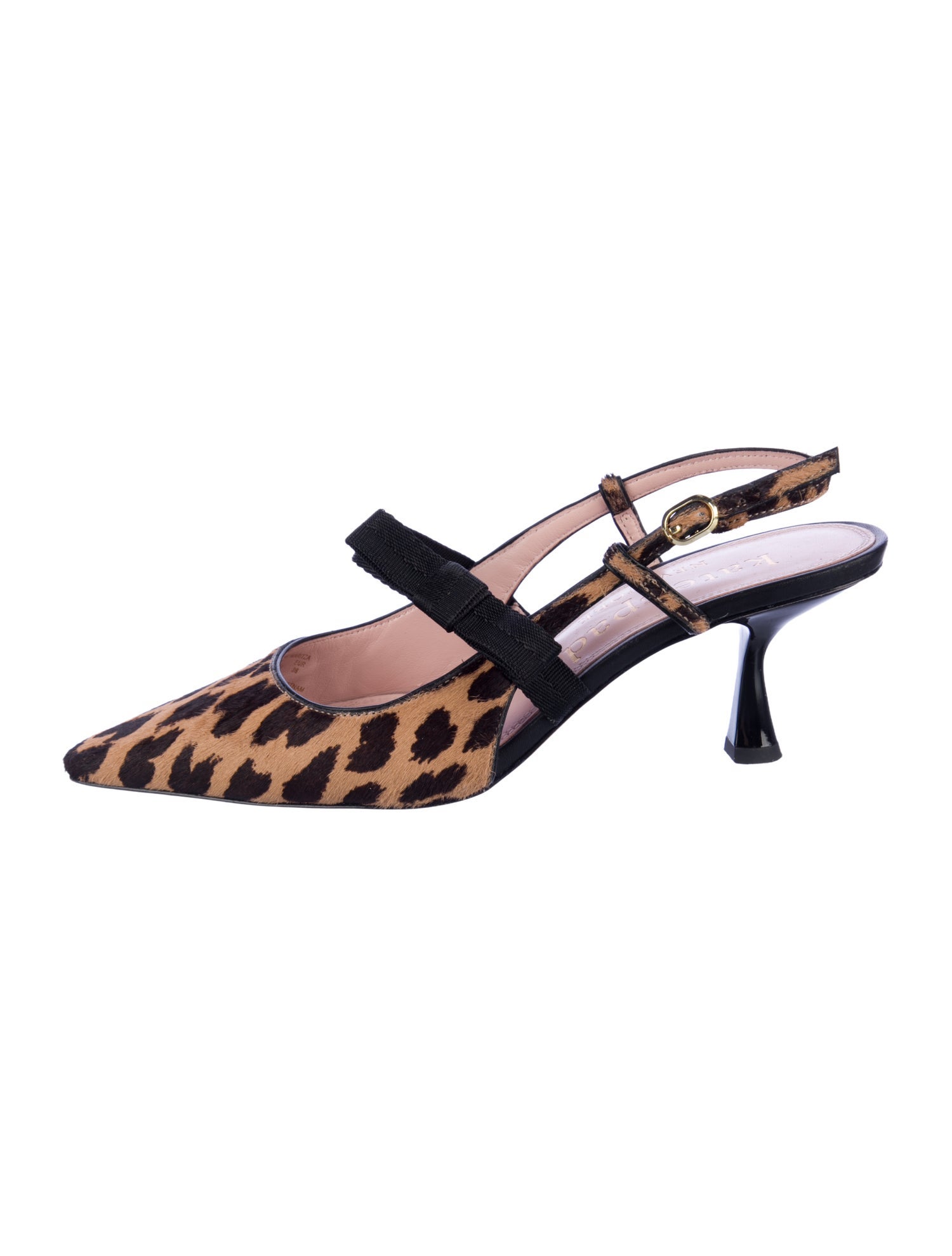 Kate Spade New York Ponyhair Animal Print Slingback Pumps