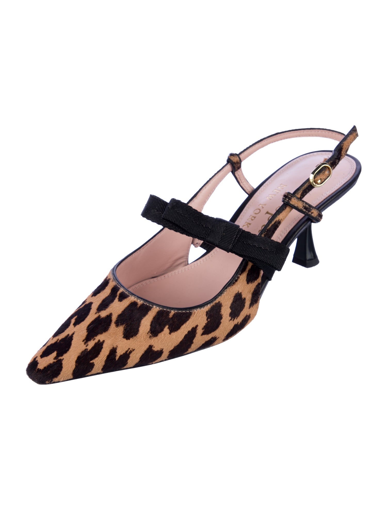 Kate Spade New York Ponyhair Animal Print Slingback Pumps