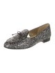 Kate Spade New York Glitter Bow Accents Loafers