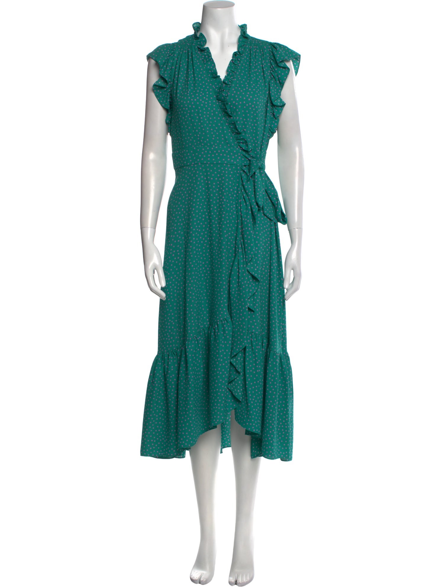 Kate Spade New York Polka Dot Print Long Dress - Green Dresses, Clothing - WKA453029 | The RealReal Kate Spade New York Polka Dot Print Long Dress - Green Dresses, Clothing - WKA453029 | The RealReal