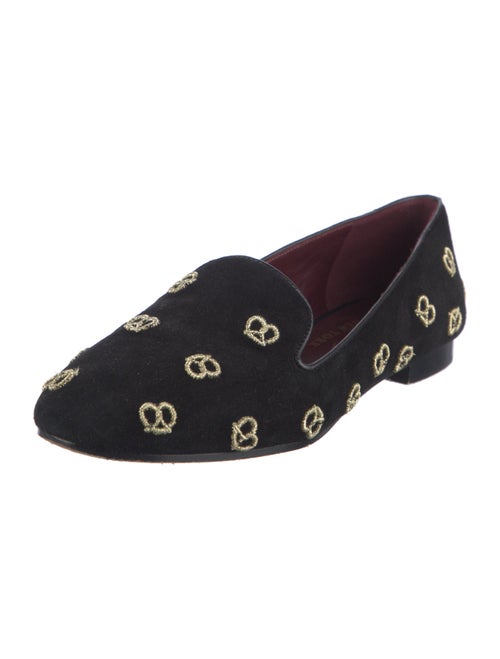 Kate Spade New York Suede Printed Loafers