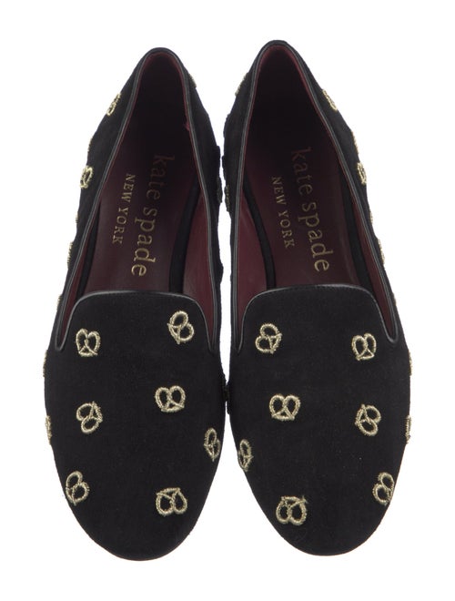 Kate Spade New York Suede Printed Loafers