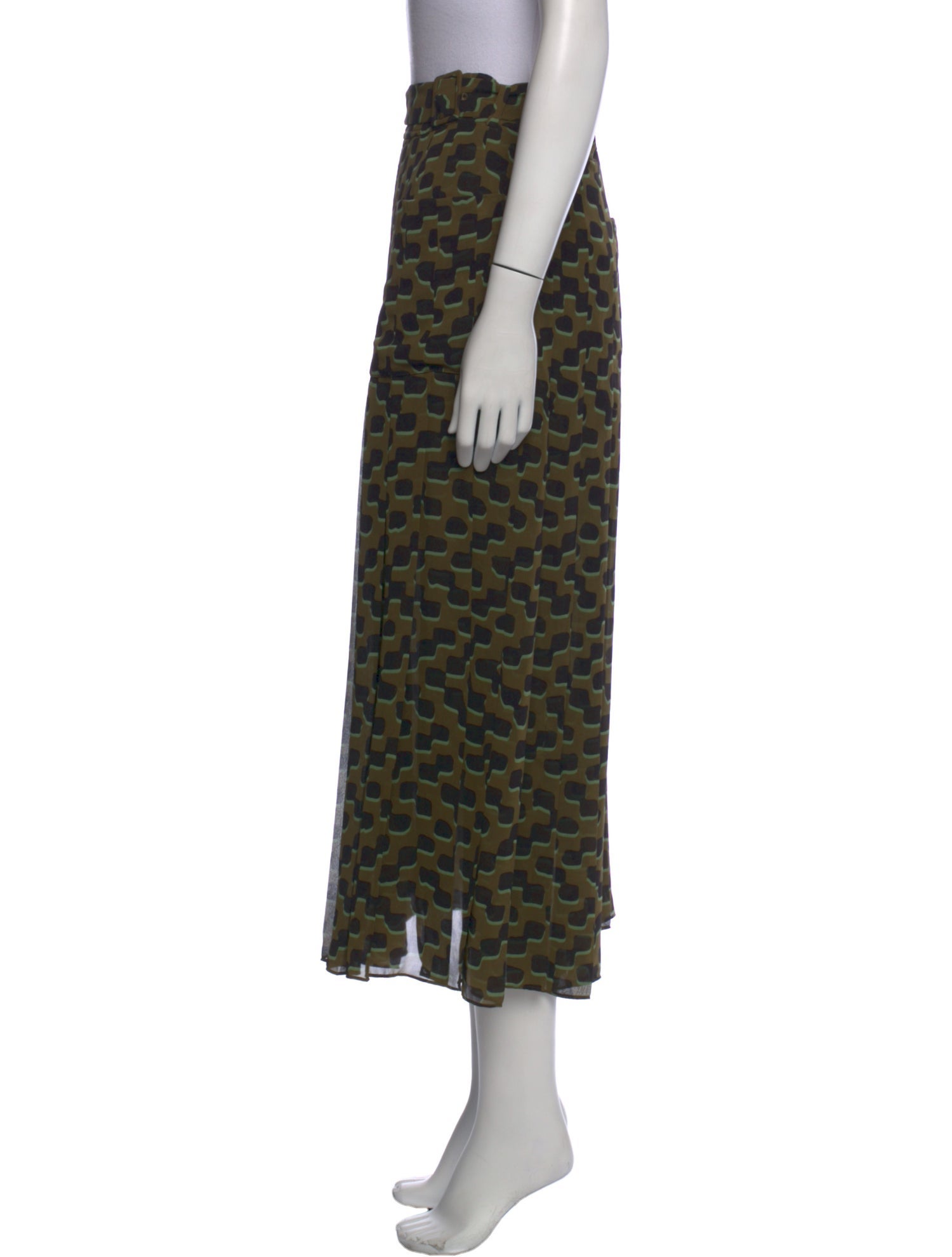 Kate Spade New York Printed Midi Length Skirt