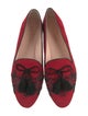 Kate Spade New York Suede Tassel Accents Loafers