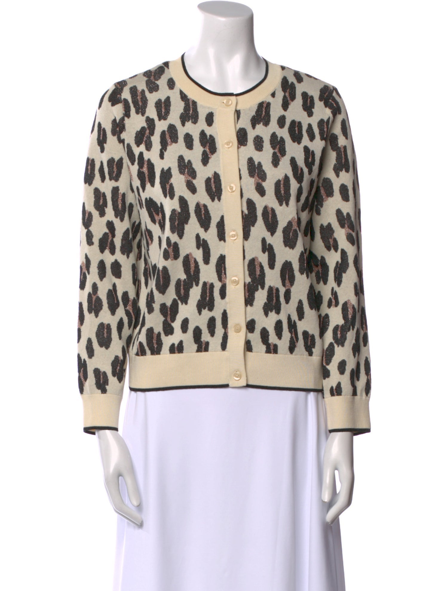 Kate Spade New York Printed Crew Neck Sweater w/ Tags