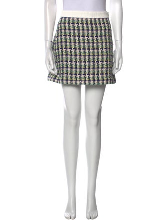 Kate Spade New York Tweed Pattern Mini Skirt