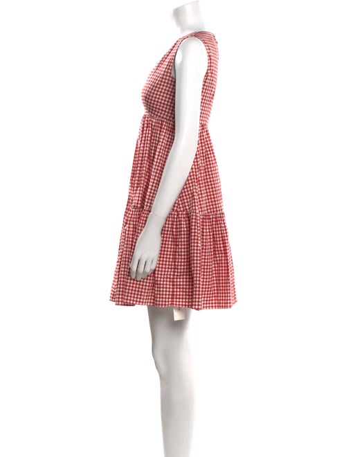 Kate Spade New York Plaid Print Mini Dress