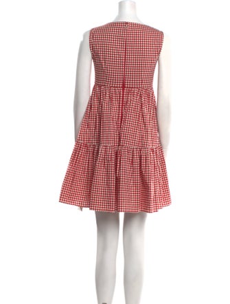 Kate Spade New York Plaid Print Mini Dress