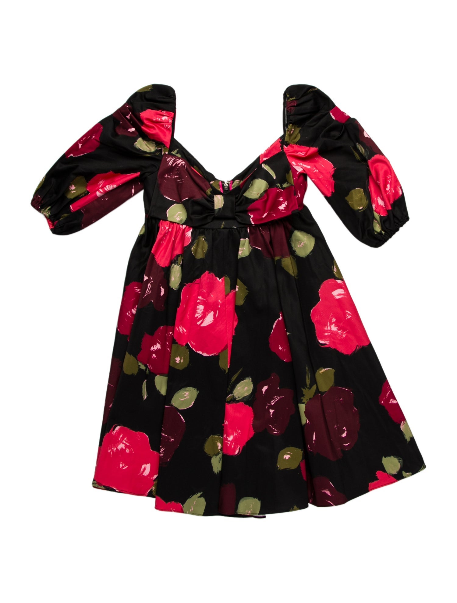 Kate Spade New York Floral Print Mini Dress