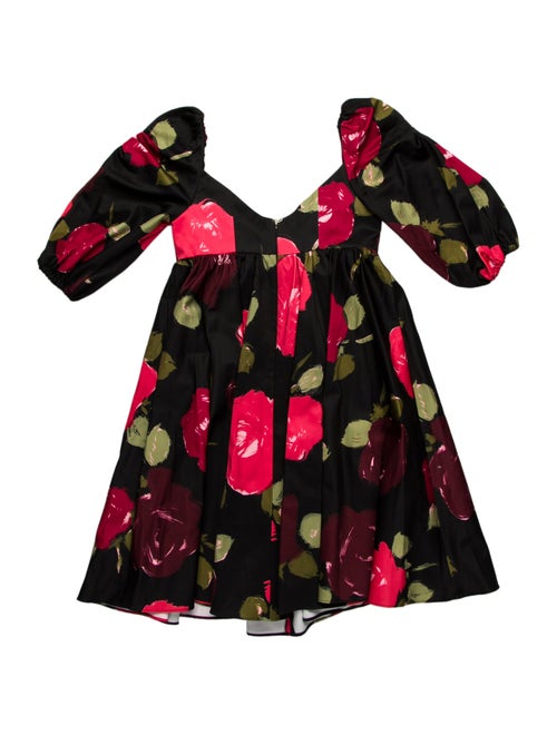 Kate Spade New York Floral Print Mini Dress