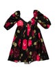 Kate Spade New York Floral Print Mini Dress