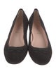 Kate Spade New York Suede Bow Accents Ballet Flats