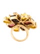Kate Spade New York Crystal Kaleidoscope Floral Ring