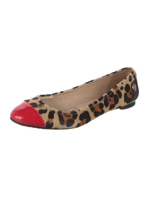 Kate Spade New York Ponyhair Animal Print Ballet Flats