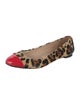 Kate Spade New York Ponyhair Animal Print Ballet Flats