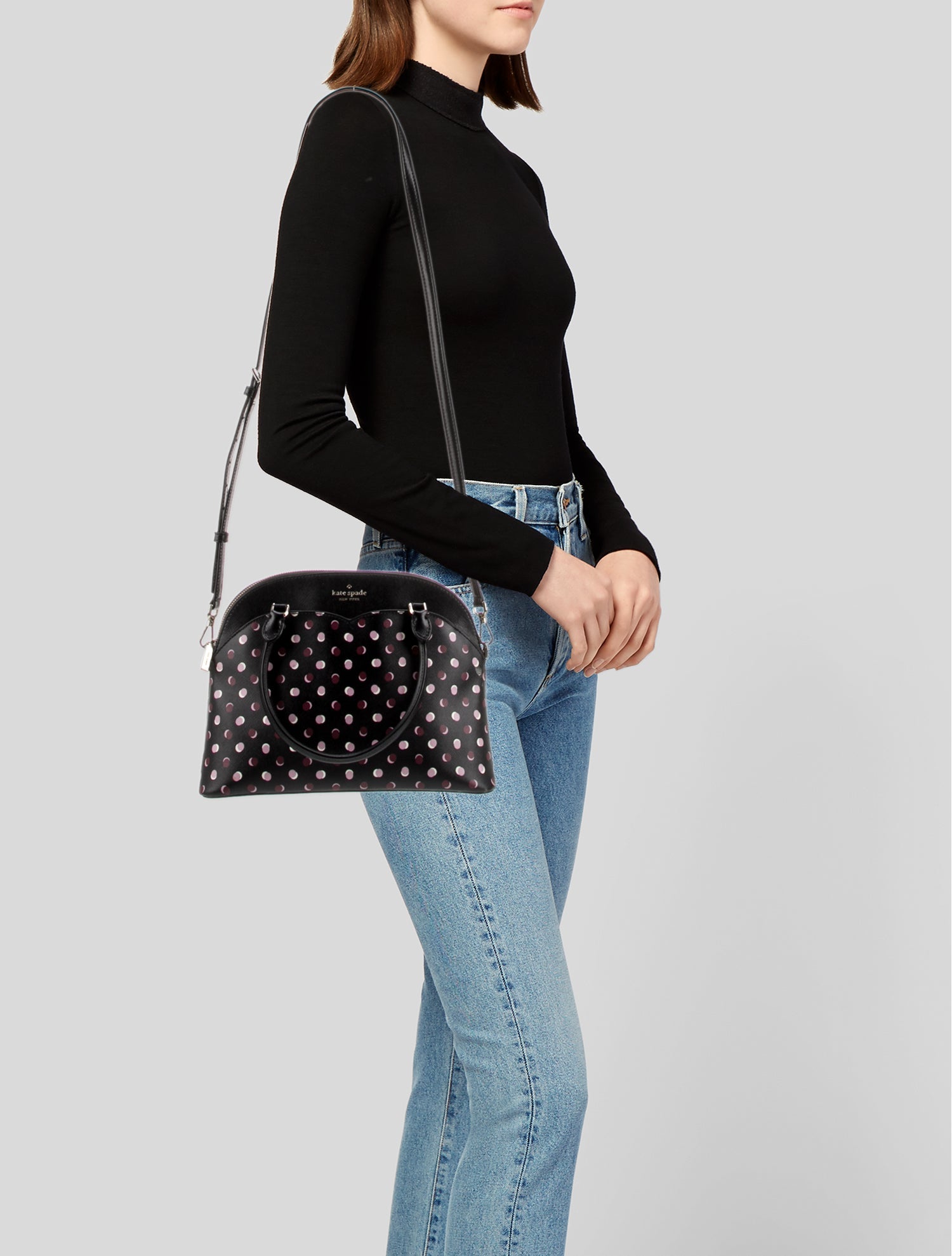 Kate Spade New York Saffiano Leather Top Handle Bag