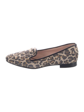 Kate Spade New York Ponyhair Animal Print Loafers