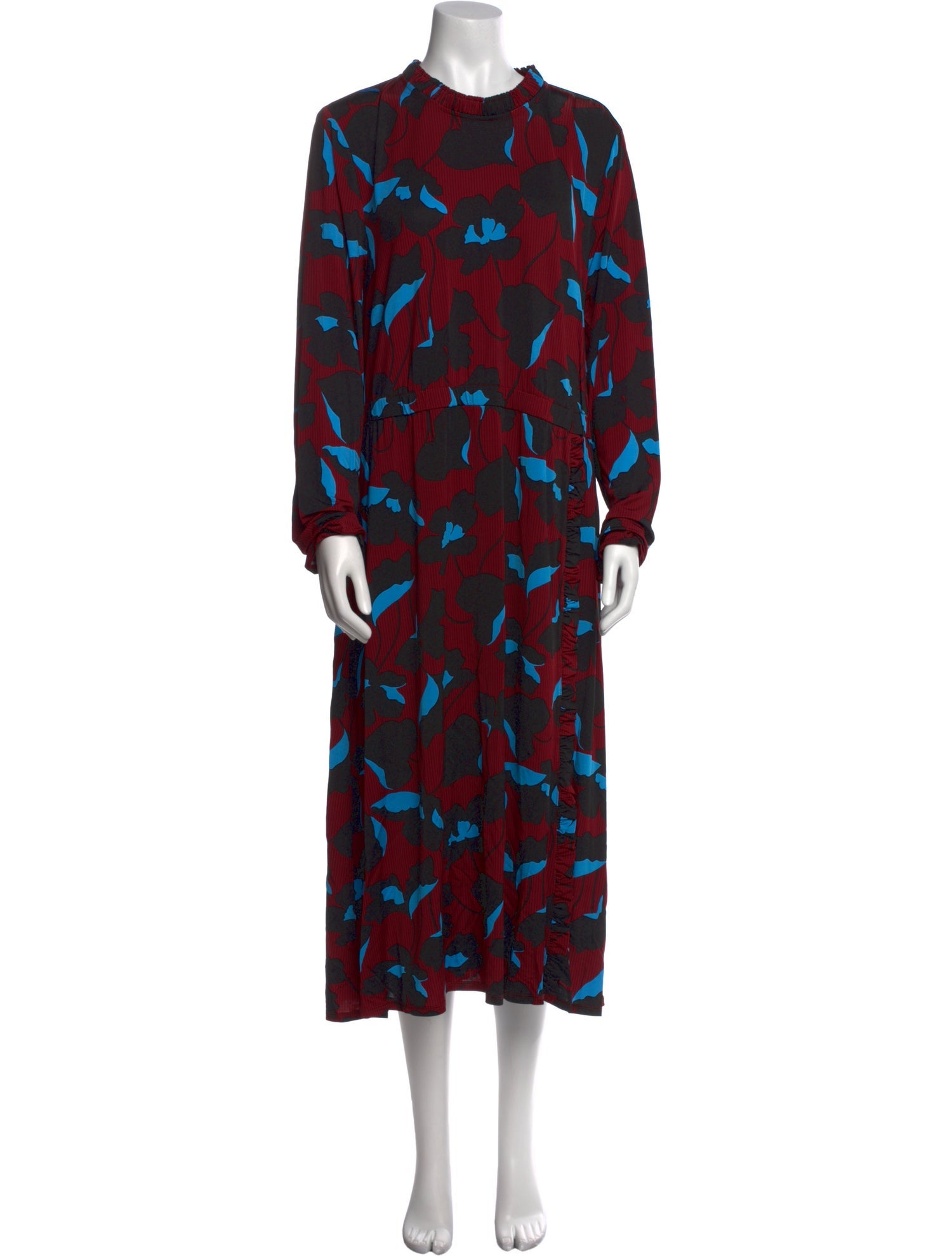 Kate Spade New York Floral Print Long Dress w/ Tags