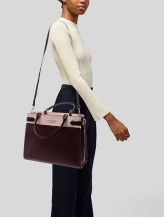 Kate Spade New York Saffiano Leather Top Handle Bag