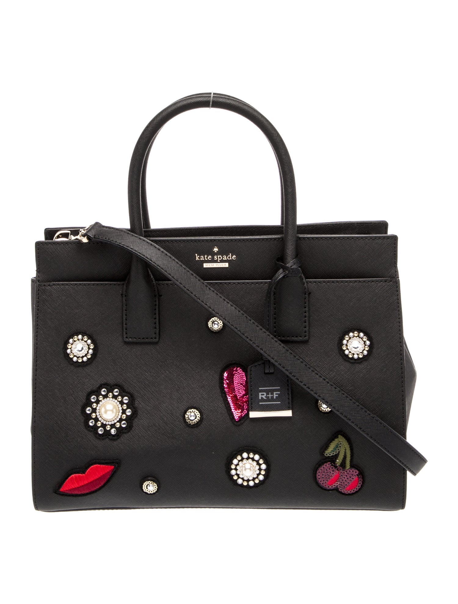 Kate Spade X Rodan & Fields Saffiano Leather Shoulder Bag