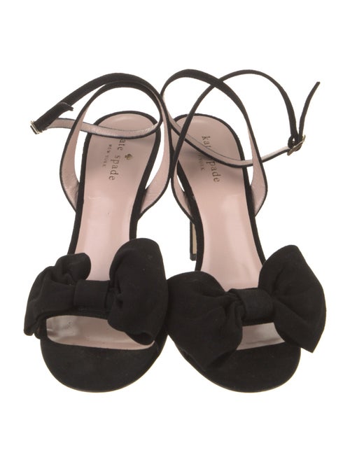 Kate Spade New York Suede Bow Accents Sandals