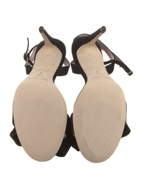 Kate Spade New York Suede Bow Accents Sandals