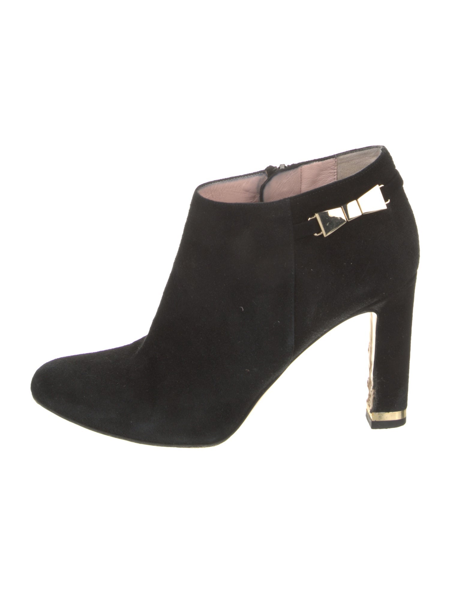 Kate Spade New York Suede Bow Accents Boots