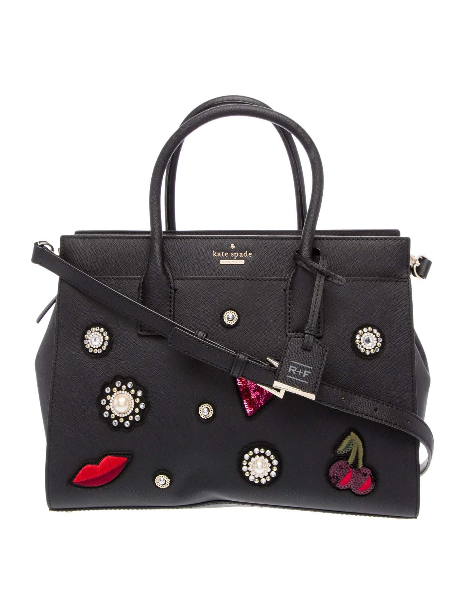 Kate Spade X Rodan & Fields Saffiano Leather Top Handle Bag